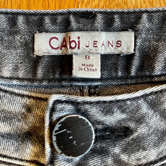 CAbi Jeans #966 Black Stonewashed - Picture 3 of 5